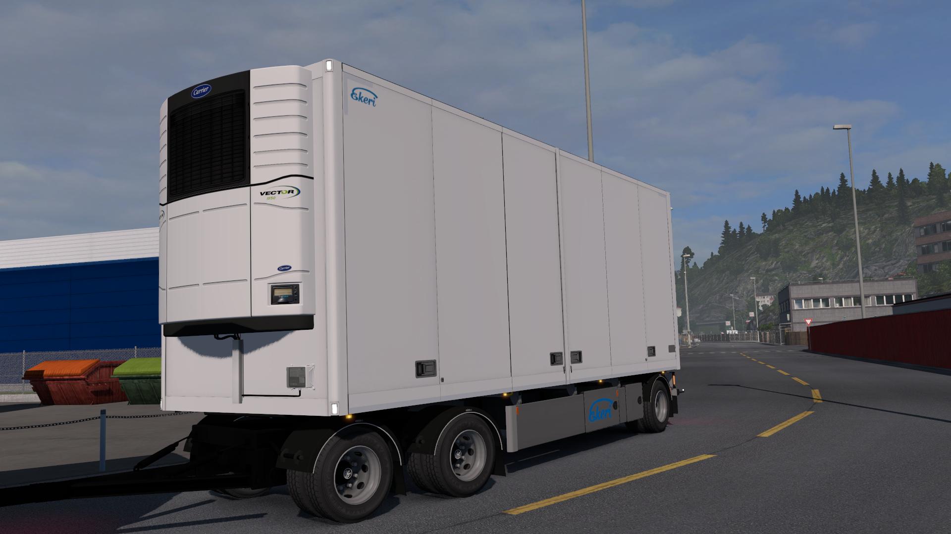 Ekeri Tandem Trailers Addon By Kast V1 1 1 31 X Trailer Mod Ets2 Mod Download