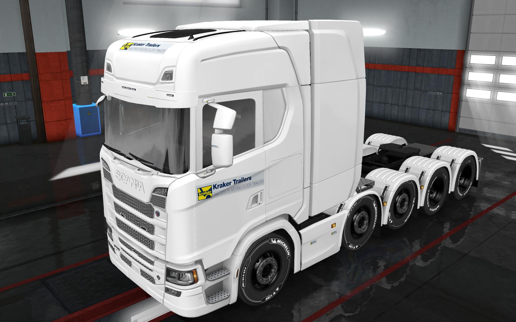 Truck Skin Scania S Next Gen X Kraker Trailers V Ets Mod