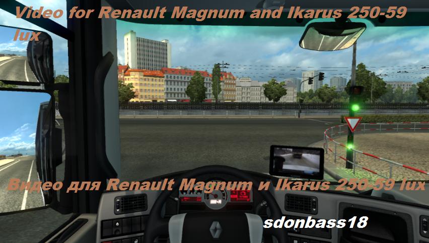 Video For Renault Magnum Knox Xss And Ikarus 250 59 Lux V1 5 Mod Ets2 Mod