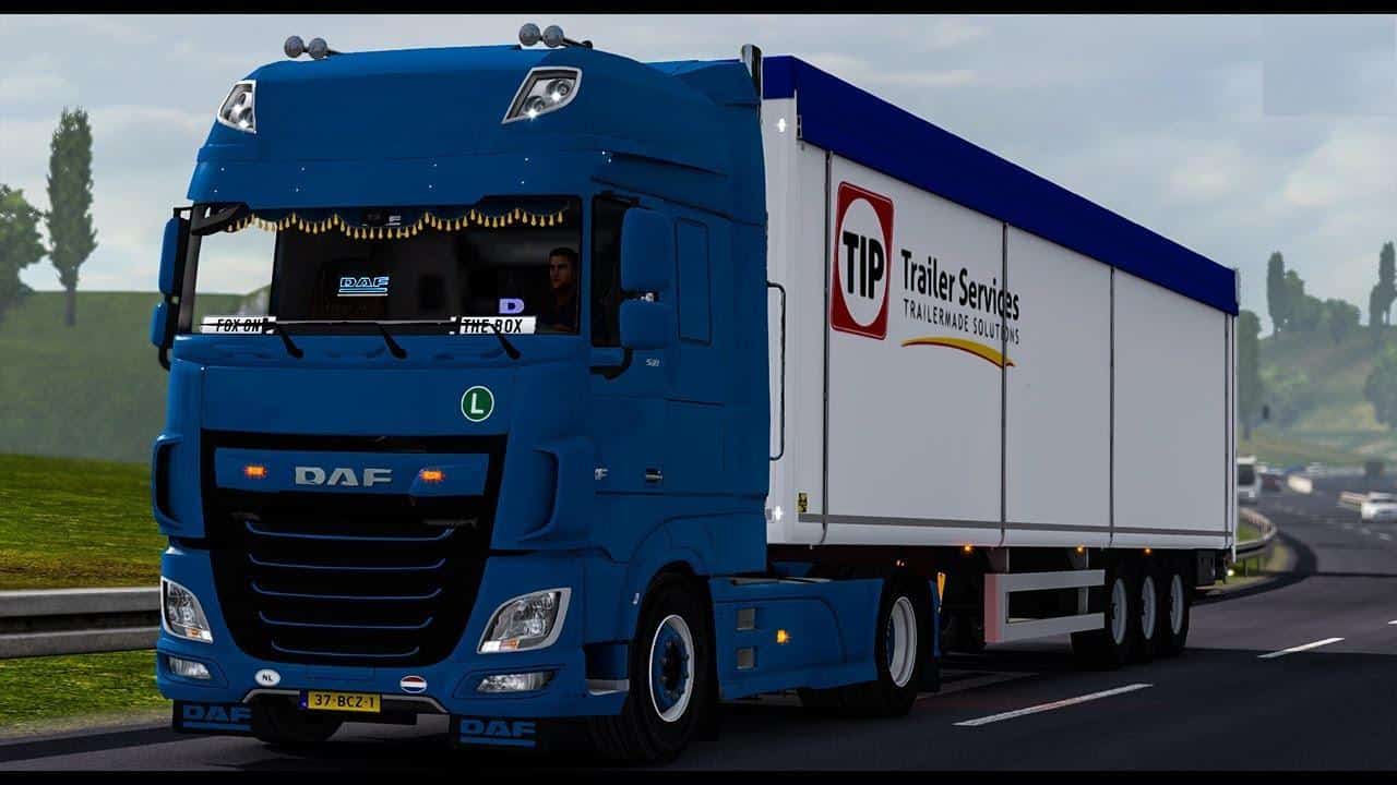 DAF XF EURO 6 REWORKED V2.5 TRUCK MOD - ETS2 Mod Download.