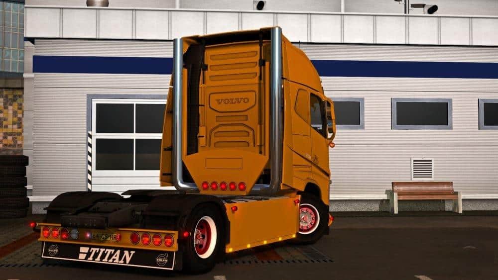 euro truck simulator 2 mod tuning volvo