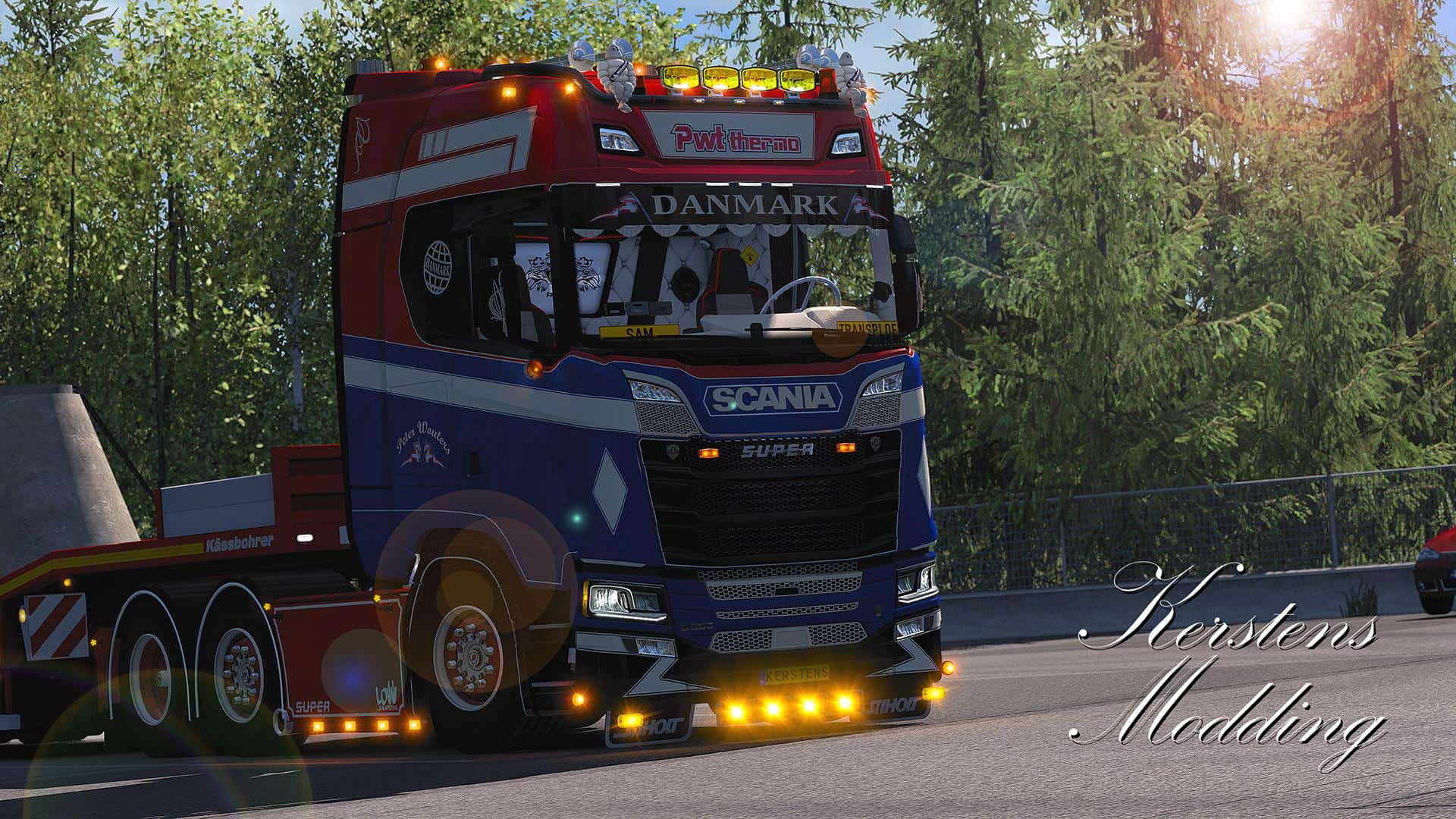 PWT THERMO SKIN FOR SCANIA NG 1.34.X TRUCK SKIN ETS2 Mod