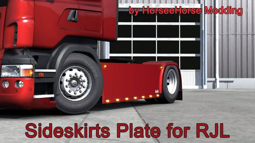 Sideskirts Plate For Scania Rjl V1 0 Tuning Mod Ets2 Mod