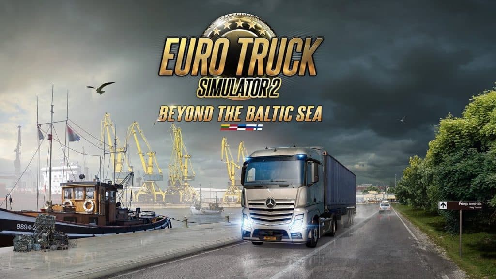 Euro Truck Simulator 2 Beyond the Baltic Sea DLC ETS2 Baltic Sea DLC