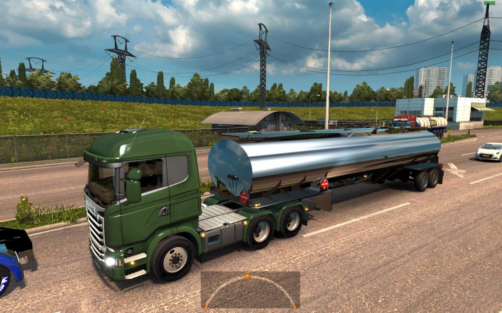 CHROME FUEL TANKER V1 TRAILER MOD - ETS2 Mod Download