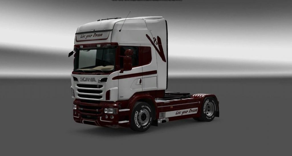 Truck Skin Pack for Scania RJL by Sven Marks - ETS2 Mod Download