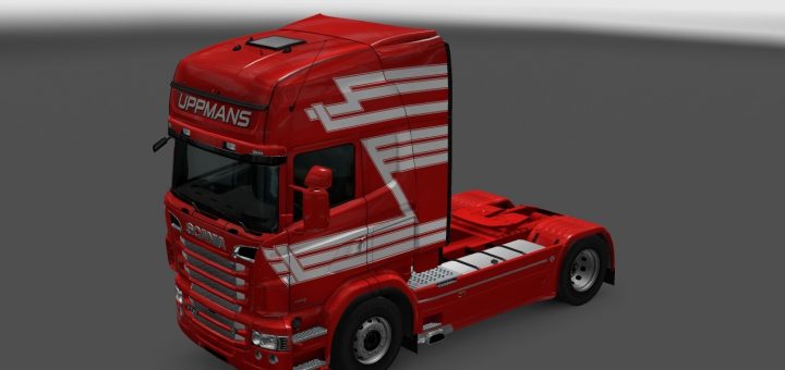 LASTING OG TRANSPORT SCANIA R730 SKIN 1.35 ETS2 - ETS2 Mod Download