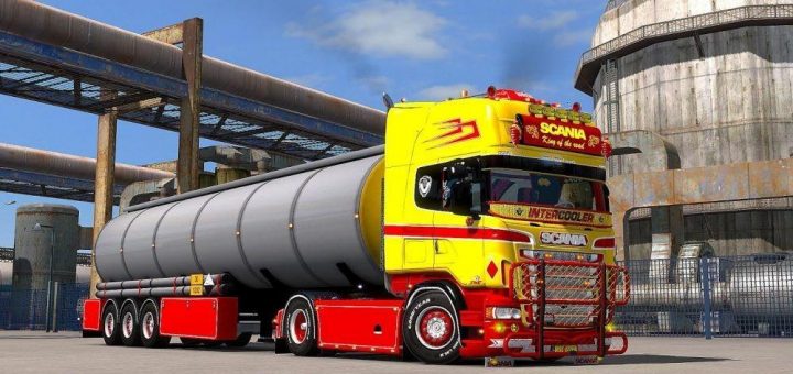 JACOB PEDERSEN LUNDBY SCANIA S 1.32 SKINS PACK - ETS2 Mod Download