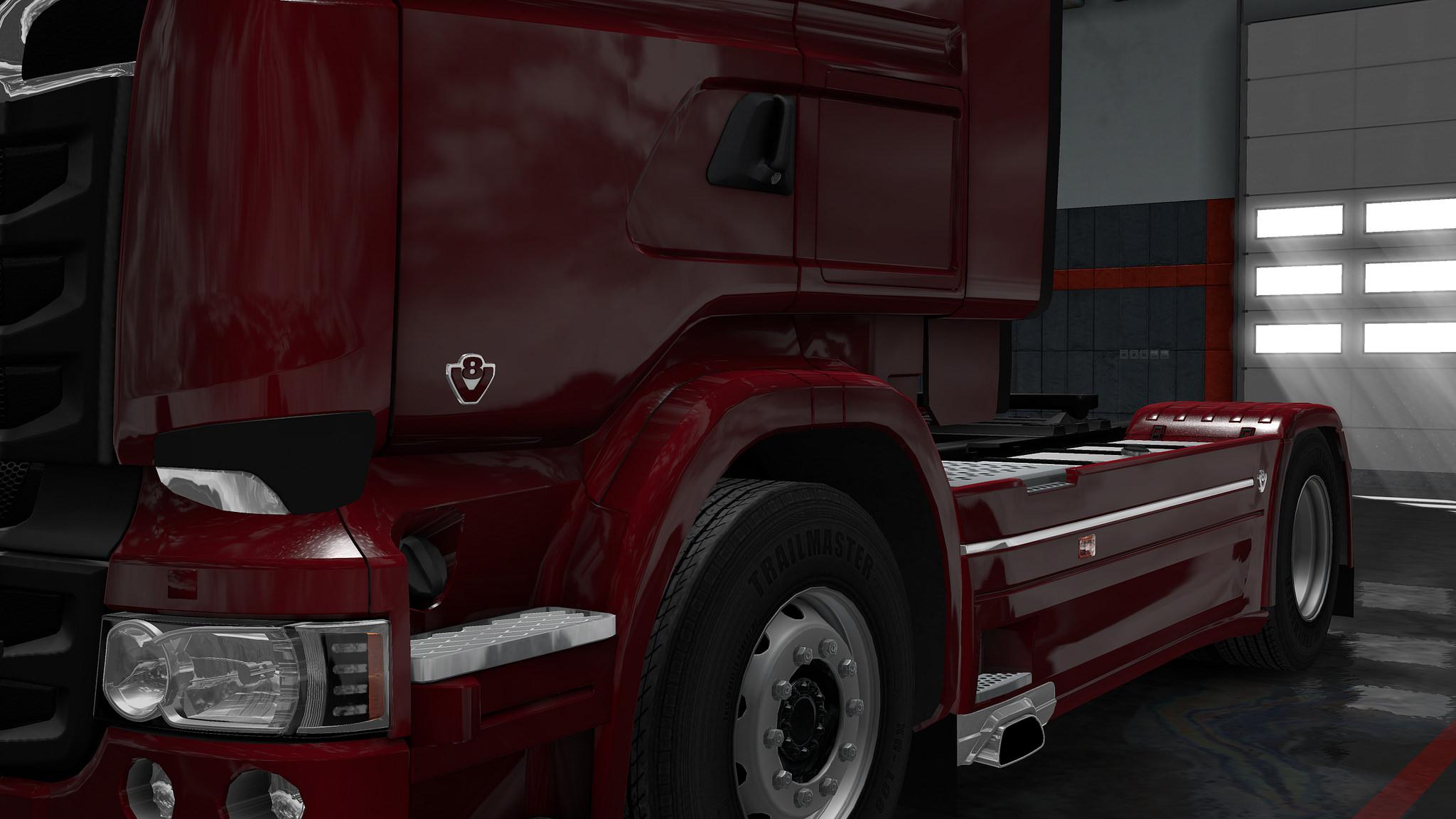 V8 DOOR BADGES FOR RJL SCANIAS – BYCAPITAL V2.0 1.28.X TUNING MOD ...