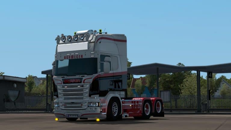 RJL NORWEGIAN STYLE SKIN 1.3X TRUCK SKIN - ETS2 Mod