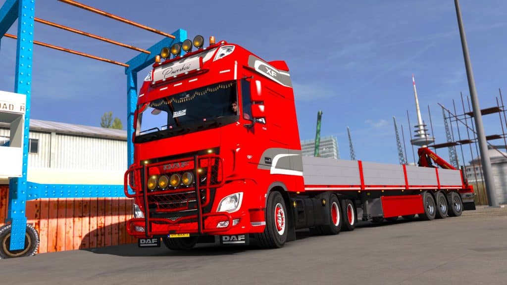 ADDON TUNING PACK DAF EURO 6 V1.0 1.35 TUNING MOD - ETS2 Mod