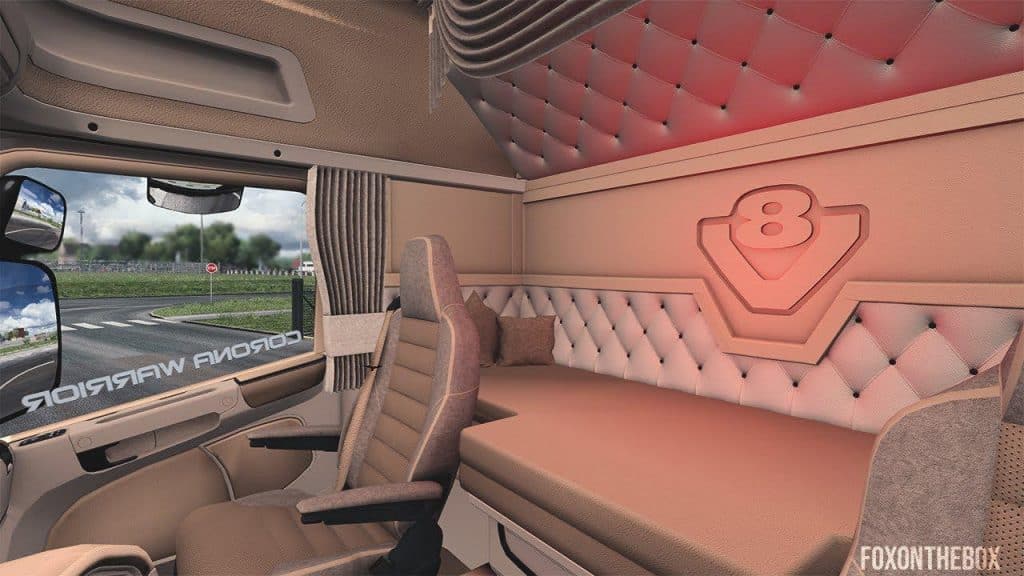 Scania NG interior 1.38-1.39 - ETS2 Mod