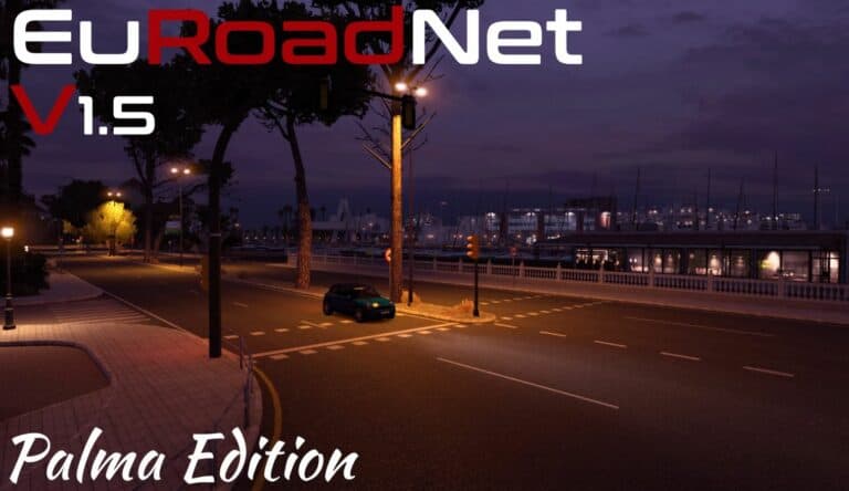 EuRoadNet V1 5 ETS2 Mod Download   EuRoadNet V1.5 768x444 