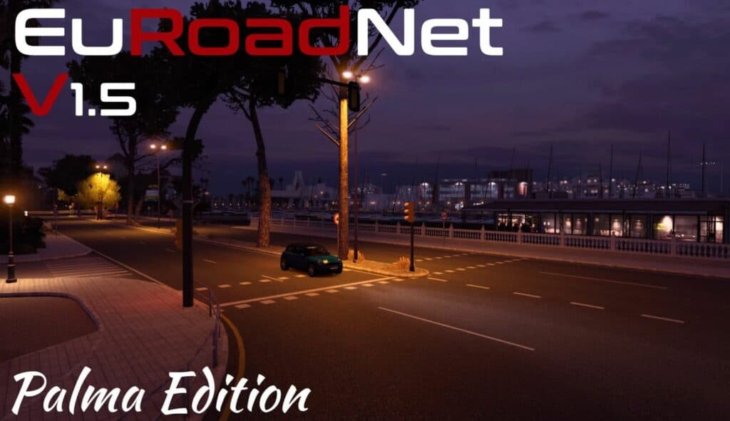 Euroadnet Map V1 5 1 49 ETS2 Mod Download   Euroadnet Map V1.5 1.49 1024x591 