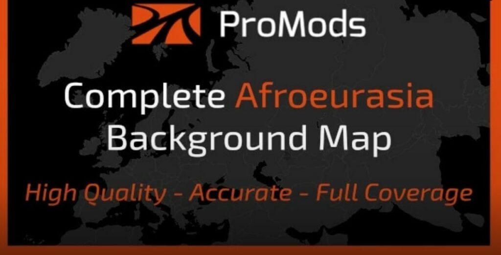 ProMods Complete Afroeurasia Background Map V2 3 1 49 ETS2 Mod Download   ProMods Complete Afroeurasia Background Map V2.3 1.49 1024x521 