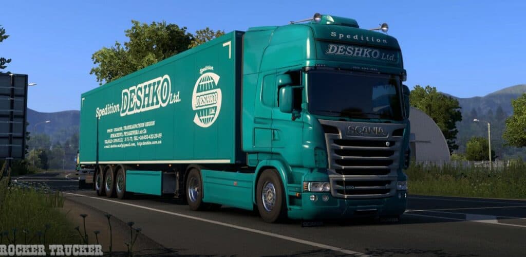 Spedition Deshko Ltd. Skin Pack v1.1 - ETS2 Mod Download