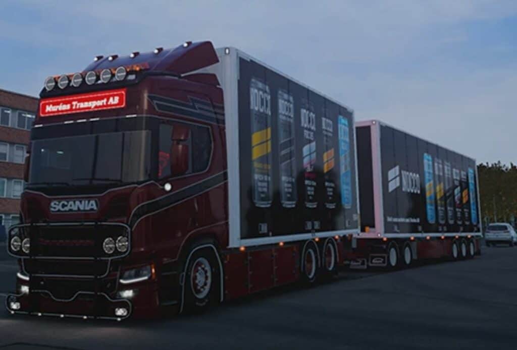 Tandem Skin for Scania R v1.0 - ETS2 Mod Download